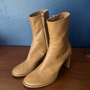 Rare The Row Tea Time Leather Ankle Boot